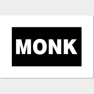 monk merch Posters and Art